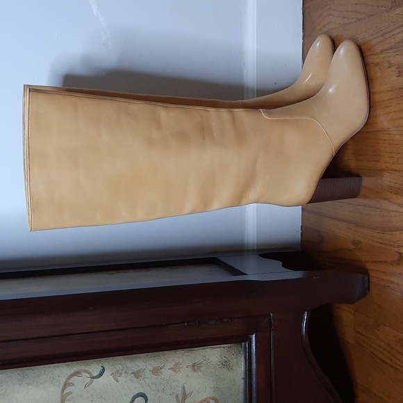 New Loeffler Randall Goldy Leather Boots In Yellow - Picture 7 of 14